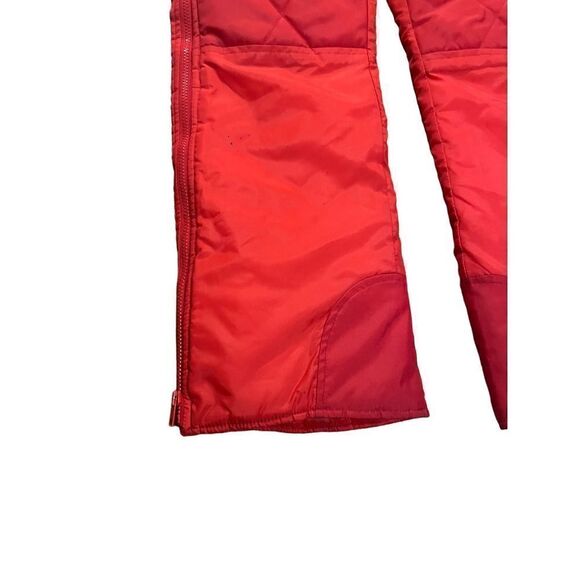 Obermeyer Vintage Red Ladies Warm-Up retro ski pants size 12 - Picture 5 of 14
